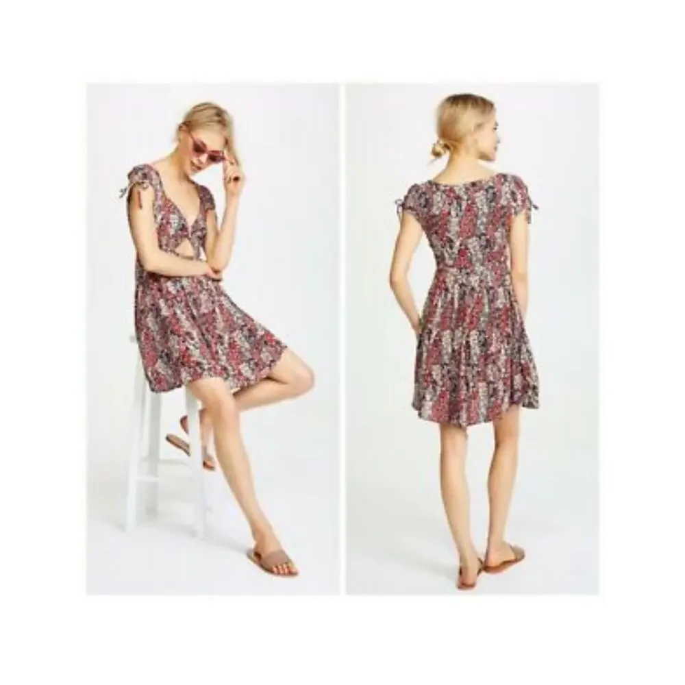 Free People Miss right Floral Mini Dress Size XS/S